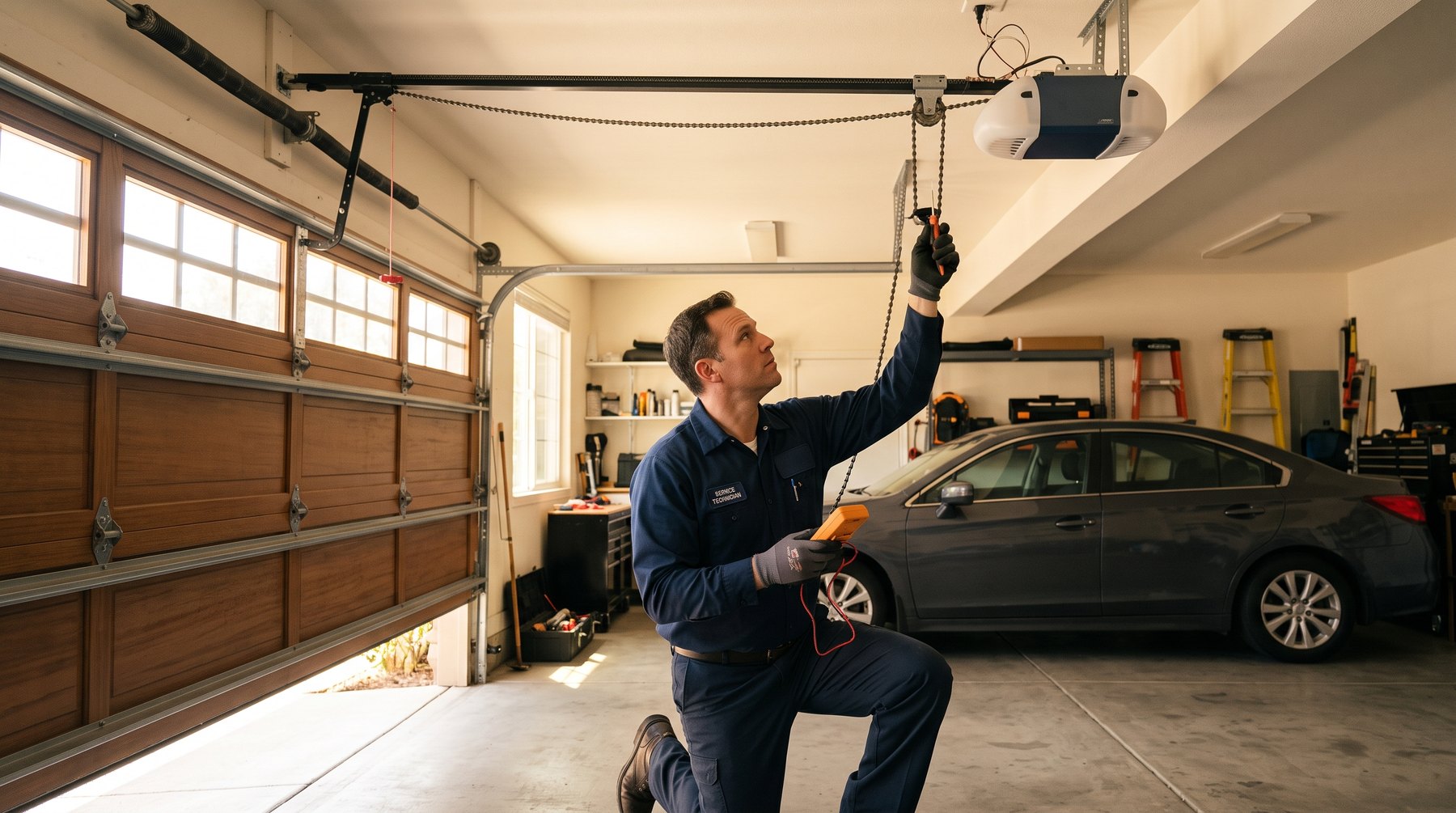 automatic garage door repair image for Sunnyvale Garage Door