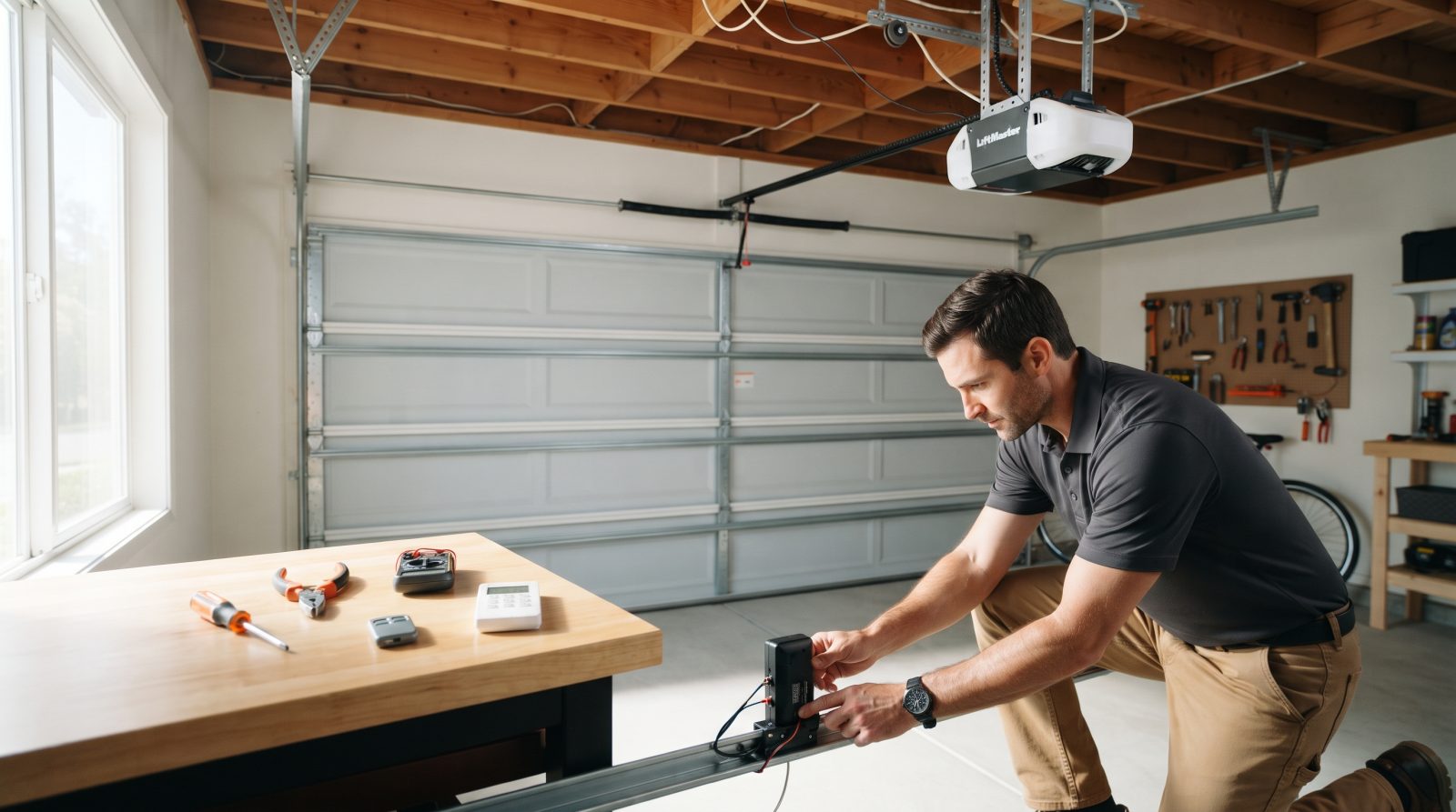 opener repair versus replacement image for Sunnyvale Garage Door