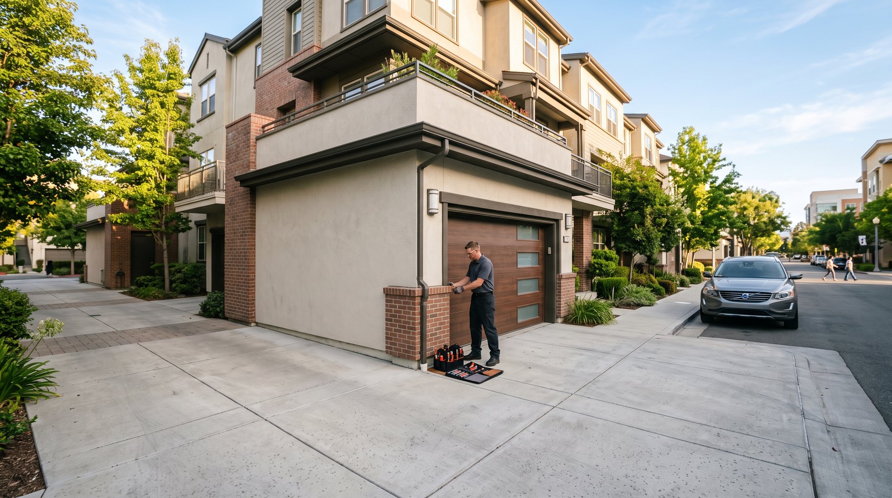 Downtown Sunnyvale garage door service image for Sunnyvale Garage Door