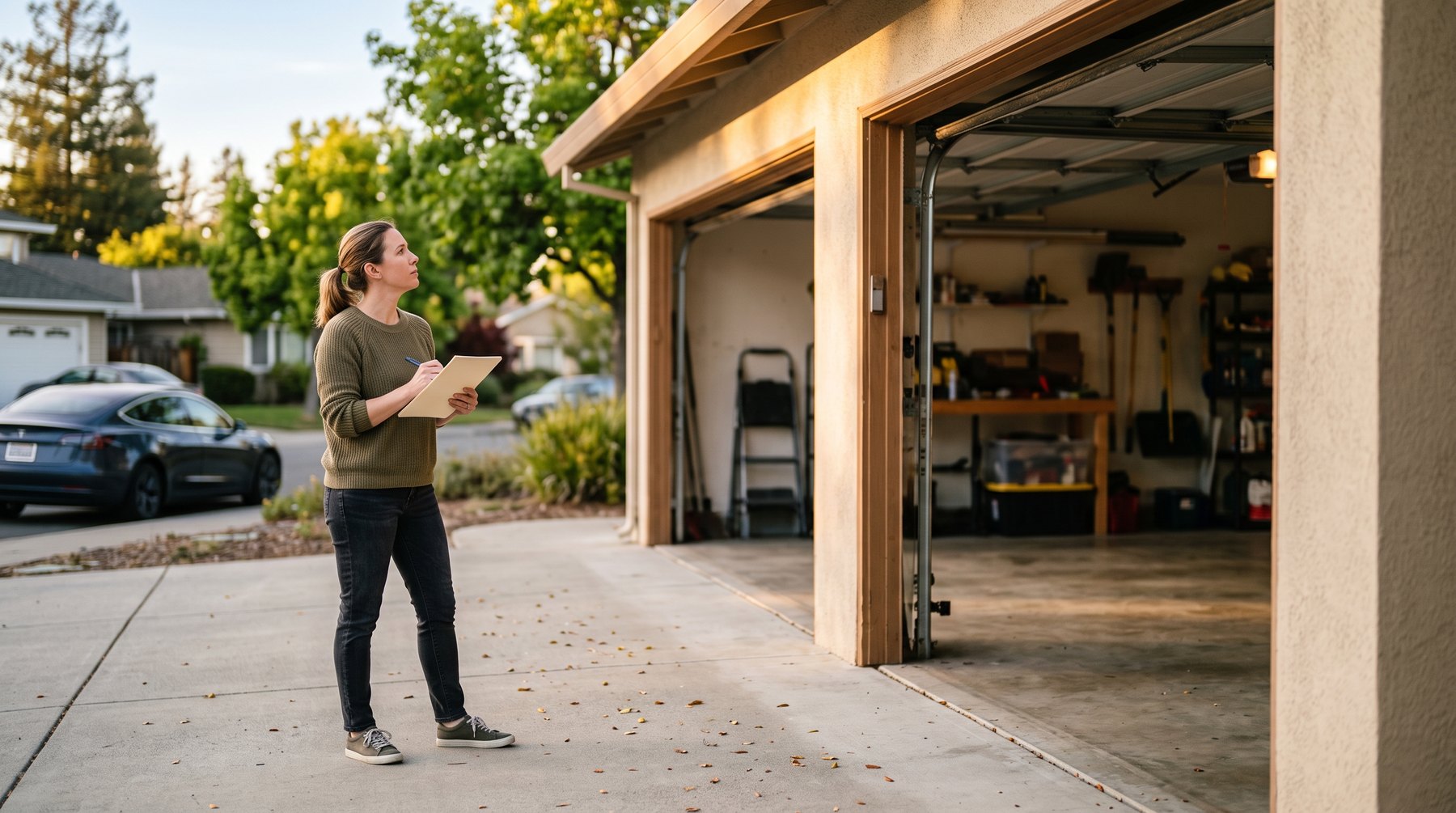 pre-service checklist image for Sunnyvale Garage Door