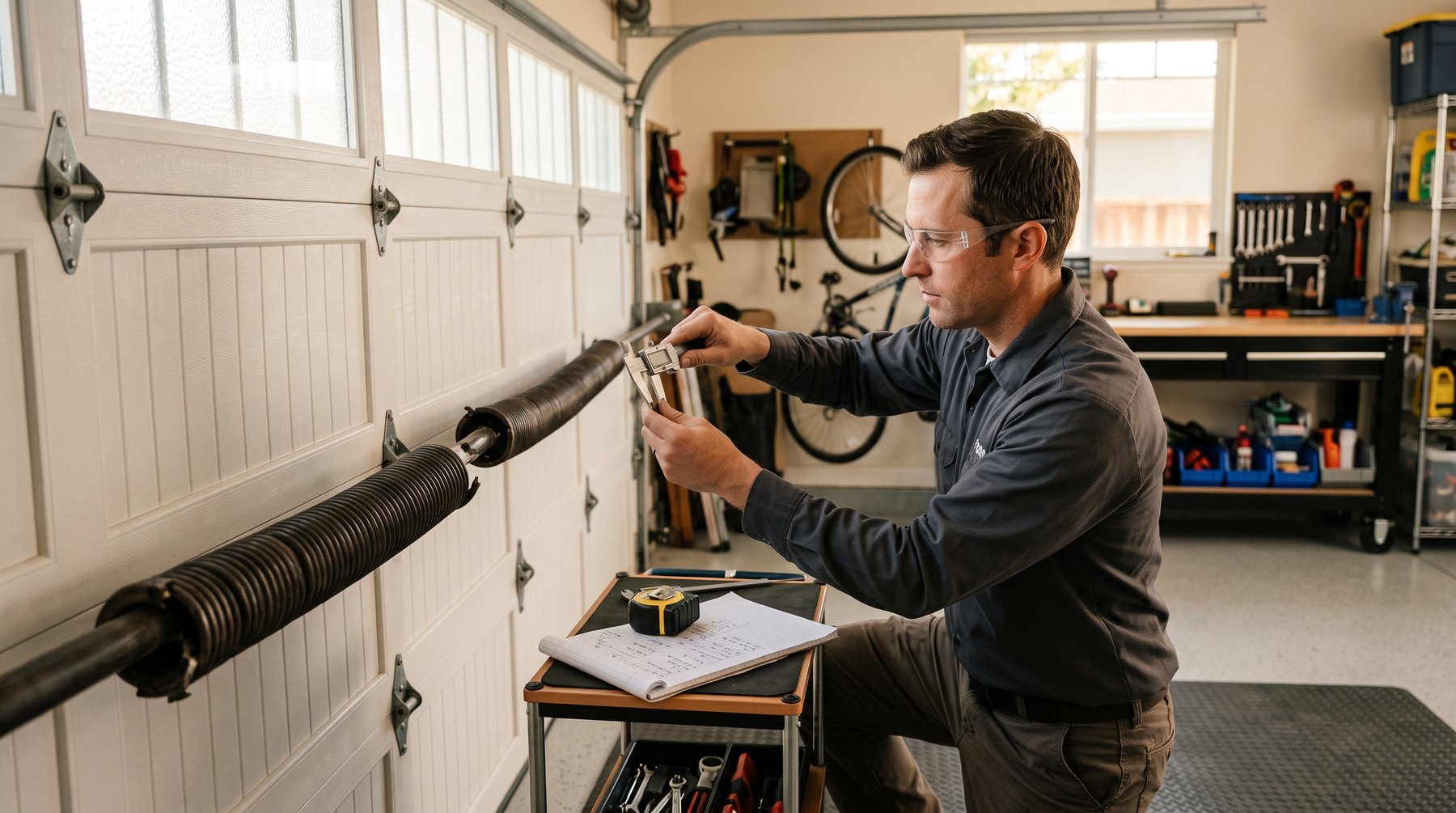 spring replacement image for Sunnyvale Garage Door