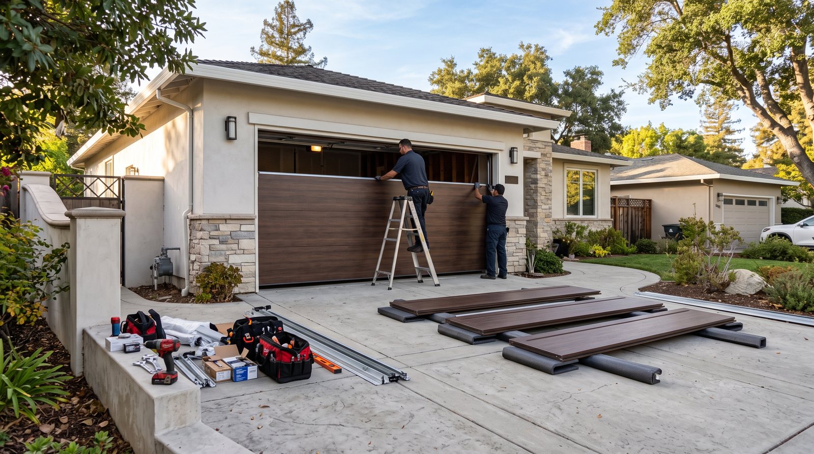 new door installation image for Sunnyvale Garage Door
